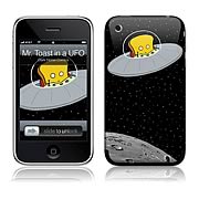 GelaSkins Mr. Toast Spaceship iPhone Skin